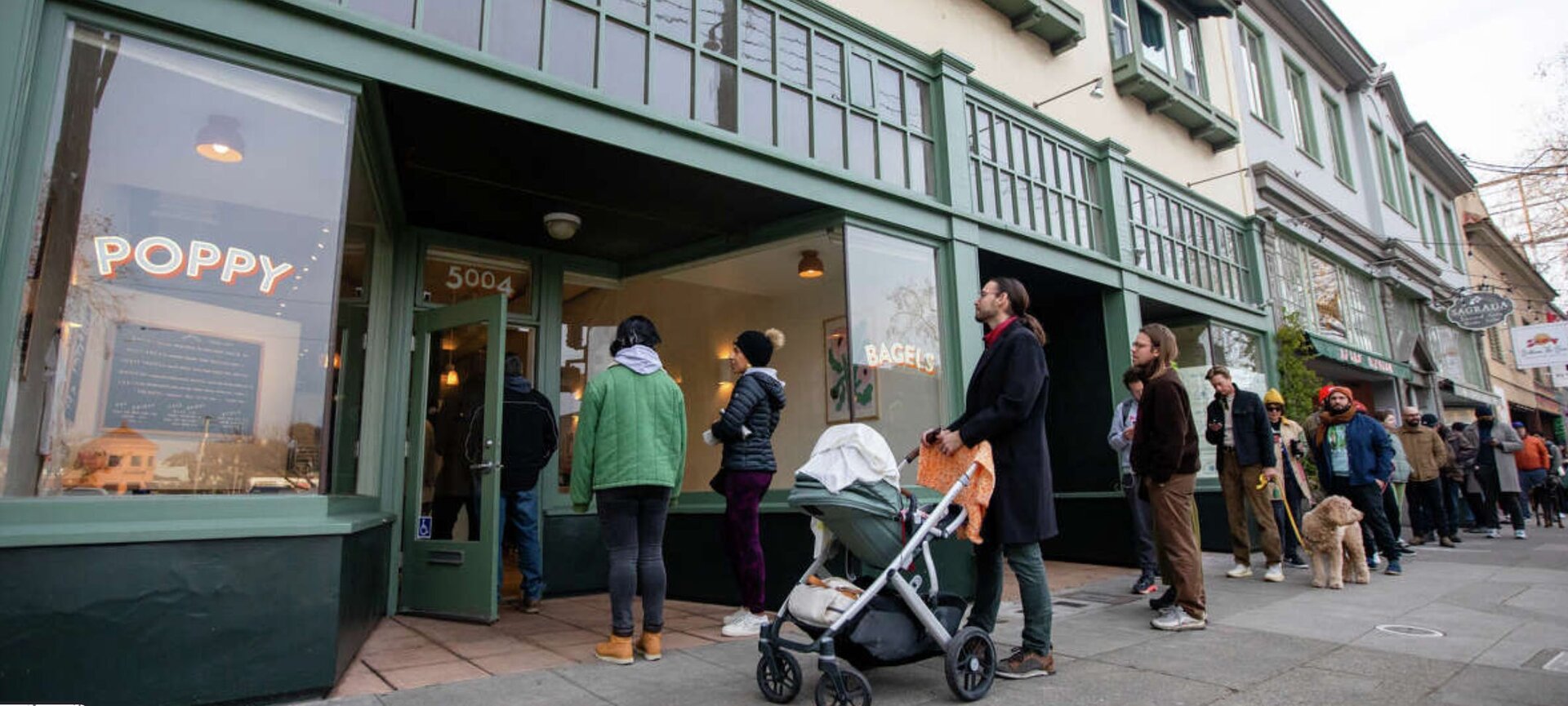 Poppy's coffee in Temescal